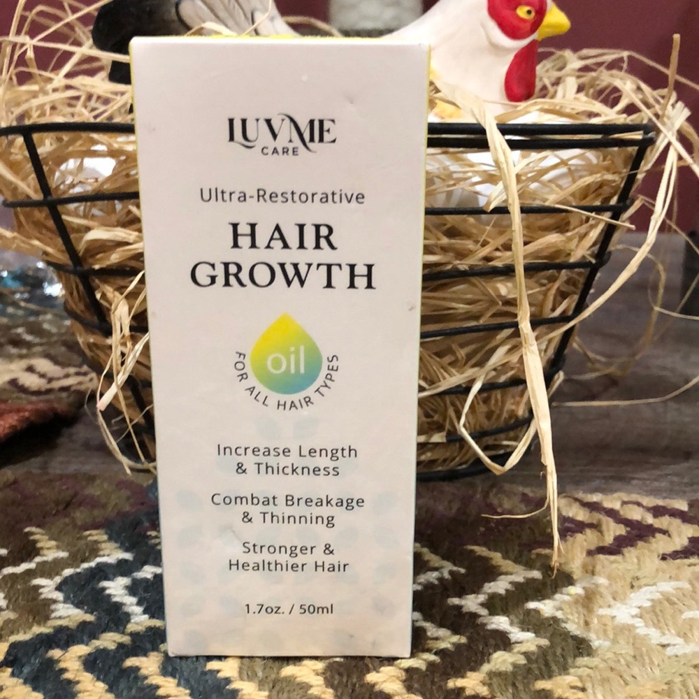 NWT sealed LuvMe hair growth oil